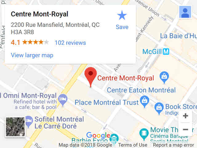 map - montroyal