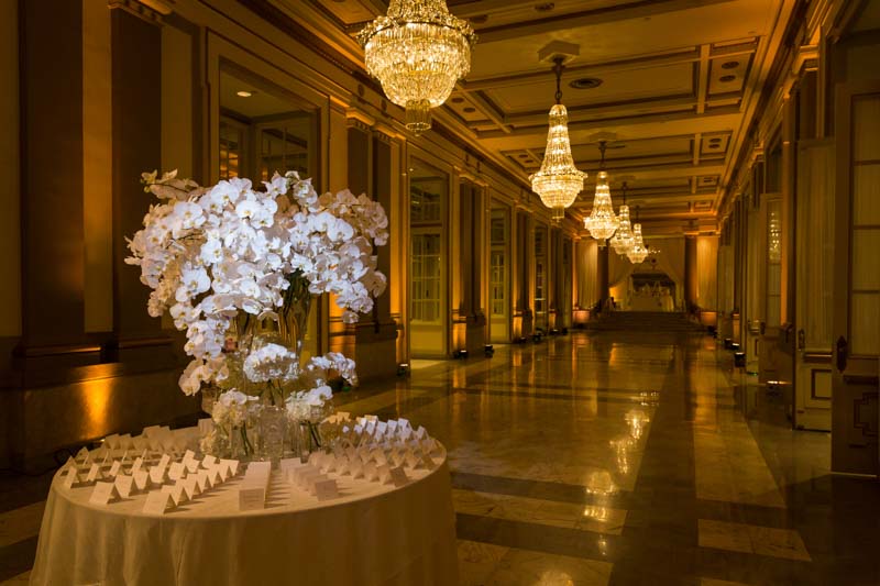 Opulent wedding venue