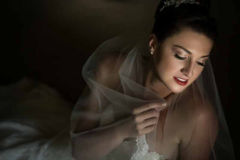 Bride's portrait